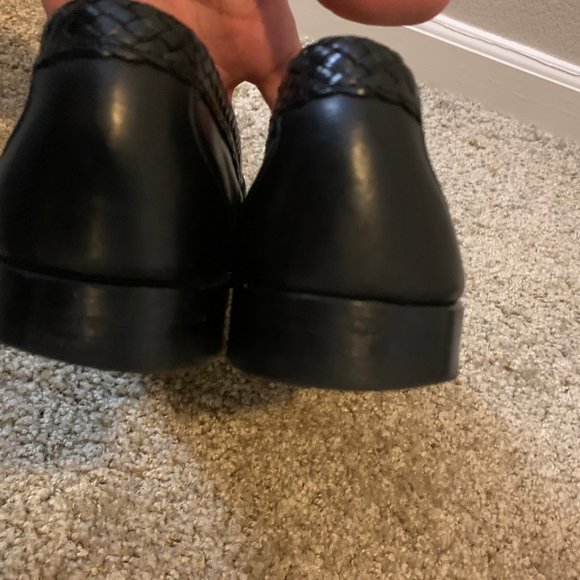 Allen Edmonds Maxfield Tassel Penny Loafers Handsewn Calfskin Black Size 10 - Picture 6 of 6